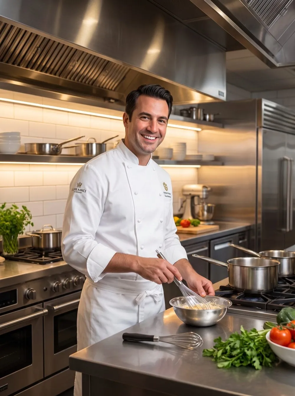 Gianfranco Molteni, chef e fondatore del Vespro