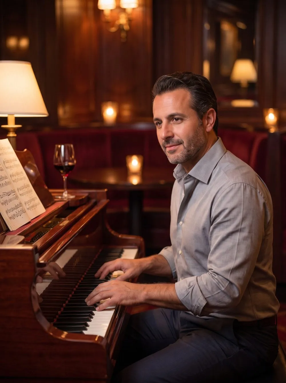 Marco Ferretti, fondatore e anima musicale del Vespro