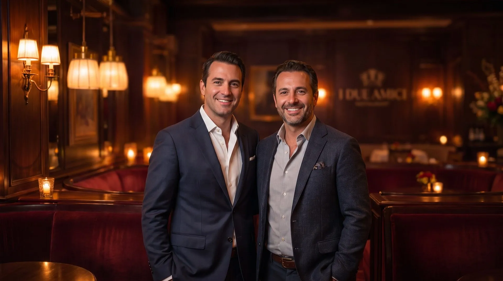 Marco e Gianfranco, fondatori del Vespro
